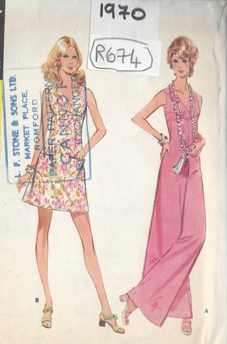 Patron couture vintage 1970 - de,