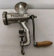 Ancien  Hachoir A Viande Porkert Manuel N°8 Vintage (Réf : CH32)