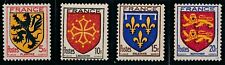 TIMBRE FRANCE 602/605** Armoiries neuf sans charnière 1944