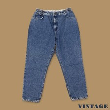 Jean Mom Tapered À Taille