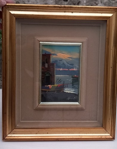 Petite peinture huile - peinture, l'huile