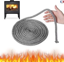 Joint Insert Cheminée 8mmx 2.5m Joint Cheminée 8mm Joint Vitre Insert Cheminée J