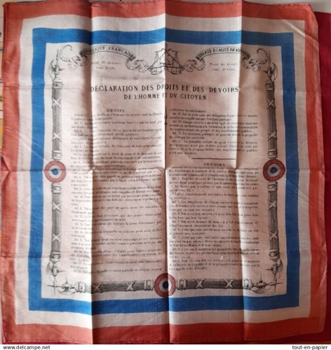 Foulard militaire soie - foulard,