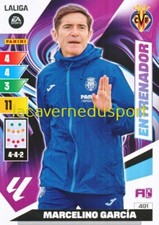 491 MARCELINO GARCIA ENTRENADOR VILLARREAL CF PANINI LALIGA  2023 2024 ADRENALYN