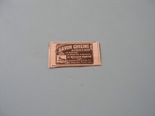 PUBLICITE PRESSE  1919 SAVON GHILINI HUILE D'OLIVE LA PANTHERE 