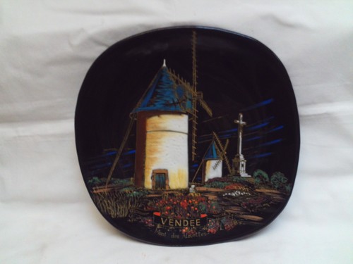 Assiette longwy émaux sur - assiette,