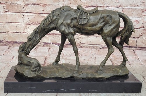 Sculpture bronze cheval - sculpture,
