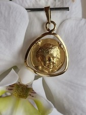 Médaille De Baptême En Or 18