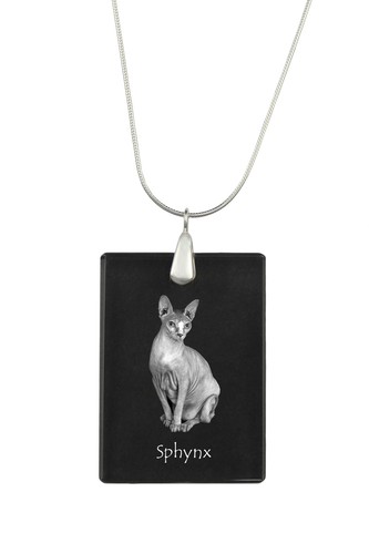 Sphynx crystal suspendu avec - -,