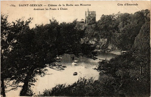 Cpa servan chateau de - -,