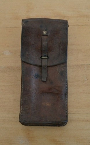 Porte chargeur cuir vide - porte, armee