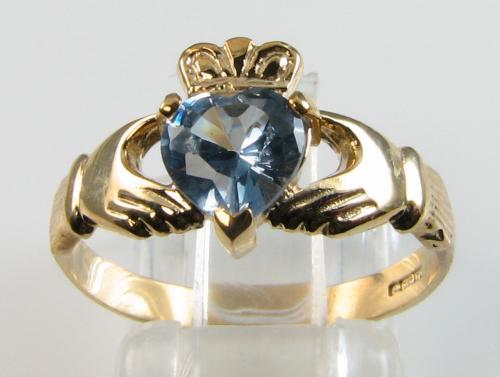 9ct irlandais - or,