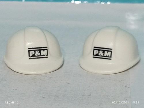 Playmobil casques blancs - playmobil,