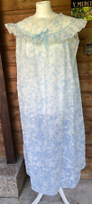 Ancienne chemise de nuit des années 1950 en voile de nylon taille 38/40 Réf C25
