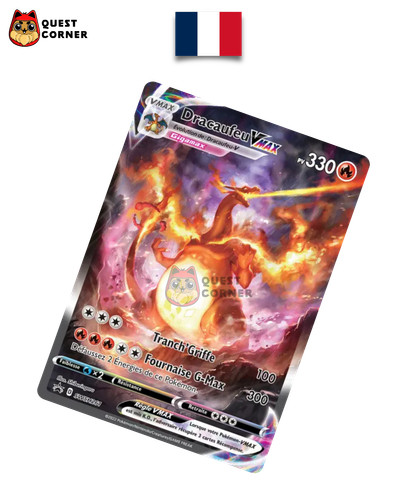 Dracaufeu vmax swsh261 - dracaufeu-vmax,