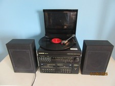 Dainichi, Midi 103, Double Cassette  Stereo System with speakers. 