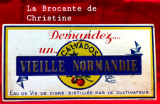 ANCIENNE PLAQUE CARTON
