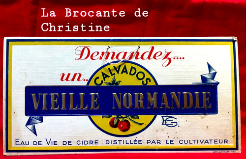 Ancienne plaque carton - ancienne,