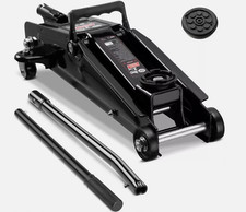 Cric rouleur hydraulique 3 Tonnes voiture 4x4 VUL levée 135 à 400mm robuste