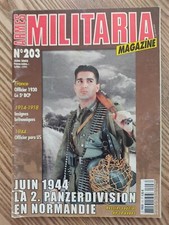 militaria magazine nº203, WH 2e Pzer Div Normandie, officier 5e BCP 1940, paras
