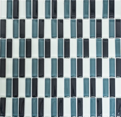 Mosaïque carreau translucide