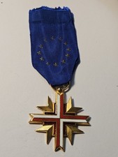  Médaille Croix Du Combattant Européen Guerre 1939-1945  French Medal