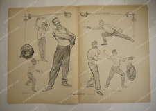 1899 David Ossipovitch WIDHOPFF -  Escrime Chez LAURENT -  LE COURRIER FRANÇAIS