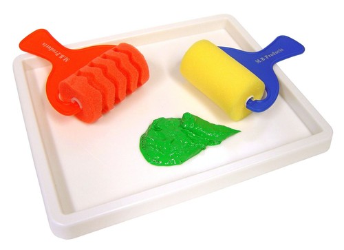 Plateau peinture lino pour - plateau,