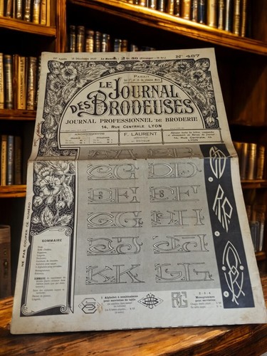 Magazine ancien broderie - , le