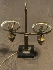 Lampe double luminaire en