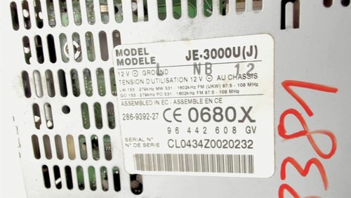 Autoradio peugeot 607 phase - peugeot,