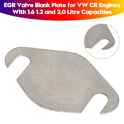Egr valve blank plate pour - egr, vw