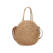 Sac bandoulière rond en