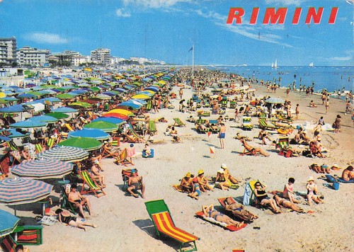 Italie rimini plage - italie,