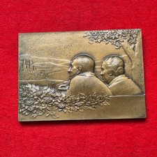 Médaille : ville de Menton - mariage noces d'or Baudichon