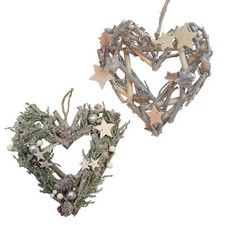 Noël Décoration Cœur / Rond