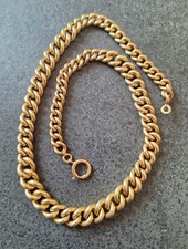 Collier Chaîne En Plaqué Or