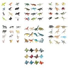 12pcs figurine modèle animal