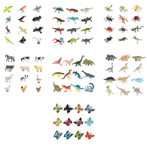 12pcs figurine modèle animal