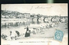 LIMOGES  1900 LES LAVEUSES