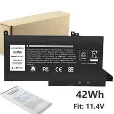 42WH DJ1J0 PGFX4 Batterie pour Dell Latitude 7280 7290 7380 7390 7480 7490 11,4V