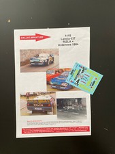 DECALS 1/43 LANCIA 037 EVERETT
