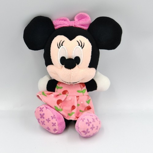 Doudou peluche minnie rose - doudou,