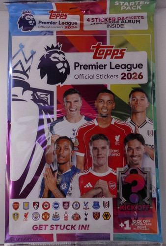 Topps premier ligue 2026 - topps,