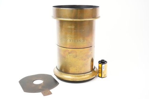 Brass lens suter aplanat - lens, b