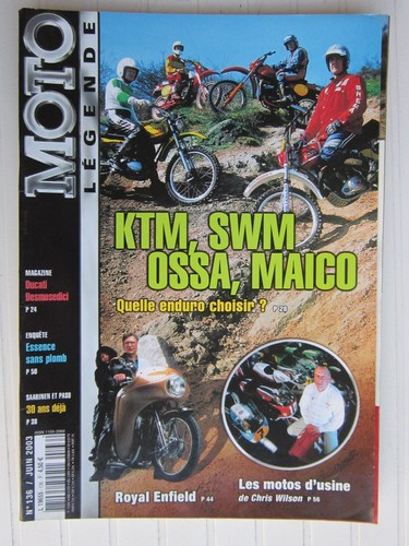 Moto legende 136 enduro - n°136, /enduro