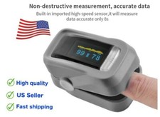 Pulse Oximeter Blood Oxygen Saturation SpO2 Heart Rate O2 Patient Monitor FDA CE