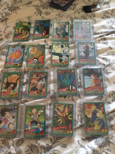 Lot cartes dragon ball z - ball,
