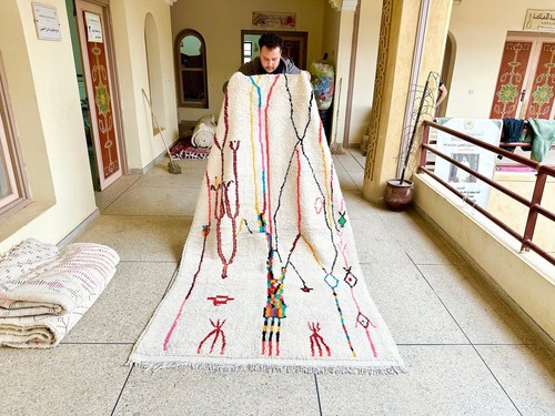 Tapis laine berbère - tapis,
