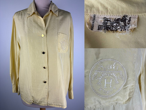 Chemise hermès vintage - hermès,